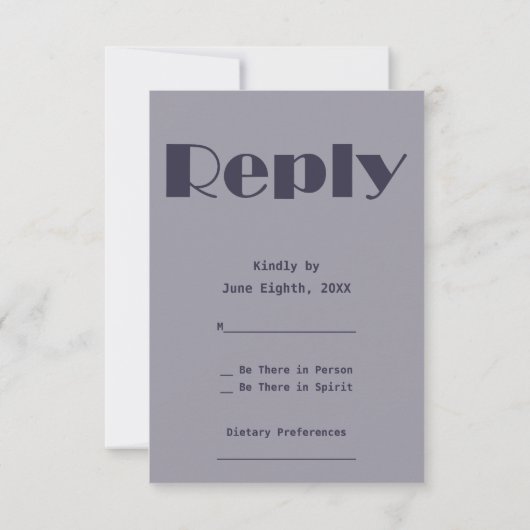 Wo Do - Romantische Strandbruiloft - RSVP (Achterkant)