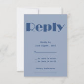 Wo Do - Stedelijke herfstbruiloft - RSVP (Achterkant)