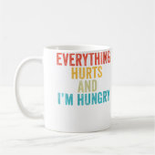 Wo Everything Hurts I'M Hungry Funny Running Marat Koffiemok (Links)