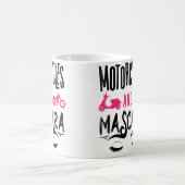 Wo Funny Motorcycle Lover Motorbike Koffiemok (Center)