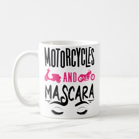 Wo Funny Motorcycle Lover Motorbike Koffiemok (Links)