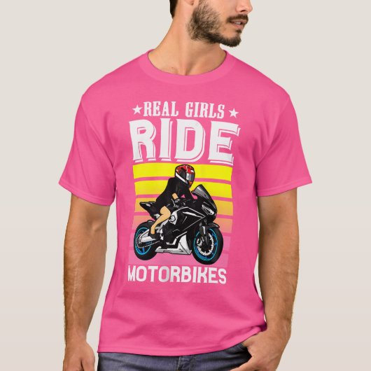 Wo Funny Motorcycle Lover Motorbike T-shirt (Voorkant)