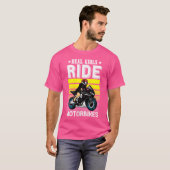 Wo Grappige Motorliefhebber Motorfiets T-shirt (Voorkant volledig)