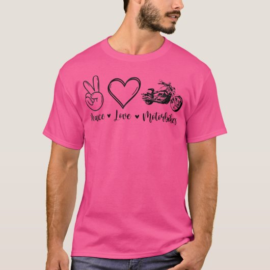Wo Grappige Motorliefhebber Motorfiets T-shirt (Voorkant)