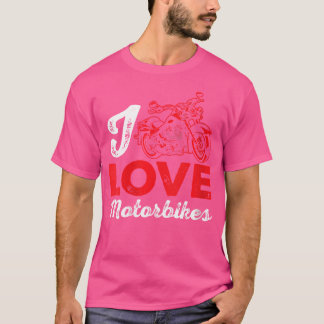 Wo Grappige Motorliefhebber Motorfiets T-shirt