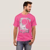 Wo Guitar Art Music Six String Acoustic Guitar Roc T-shirt (Voorkant volledig)