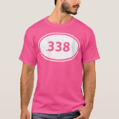 Wo Guys 338 Big Game Jachtgeweer Caliber Pistool E T-shirt (Voorkant)