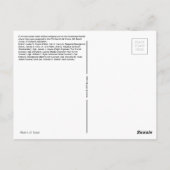 WO II B-24 Crew Briefkaart (Achterkant)