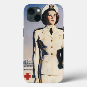 WO II Navy Nurse iPhone 5 Hoesje