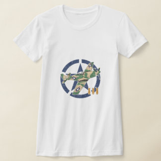 WO II-VLIEGTUIGEN T-SHIRT