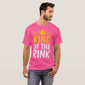 Wo King Of The Rink Roller Skating T-shirt (Voorkant volledig)