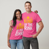 Wo King Of The Rink Roller Skating T-shirt (Unisex)