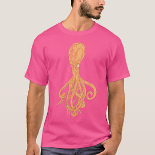 Wo Kraken Ocean Animal Zee Monster Scuba Diving Oc T-shirt