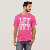 Wo Lft Hvy Lift Zwaar Gewichtheffen Barbell Gym Wo T-shirt (Voorkant volledig)