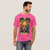 Wo Major Arcana Tarot Card The Sun T-shirt (Voorkant volledig)