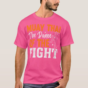 Wo Muay Thai De dans van het gevecht Muay Thai T-shirt