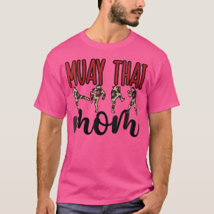 Wo Muay Thaise moeder van een Muay Thai vechter Mu T-shirt