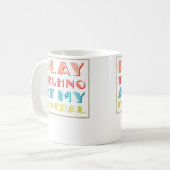 Wo Play Techno At My Funeral Dj Rave Trance Raver Koffiemok (Voorkant links)