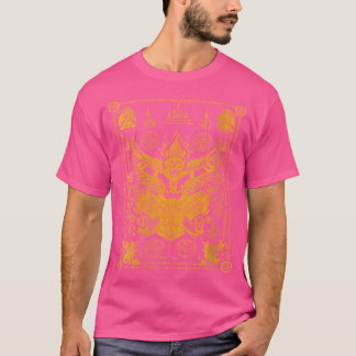 Wo Sawadee Thai Traditional Sak Yant Thai Twin Tig T-shirt