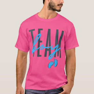 Wo Team Boy Geslacht Onthullen Baby shower Roze of T-shirt