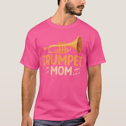 Wo trompet mama trompet t-shirt (Voorkant)