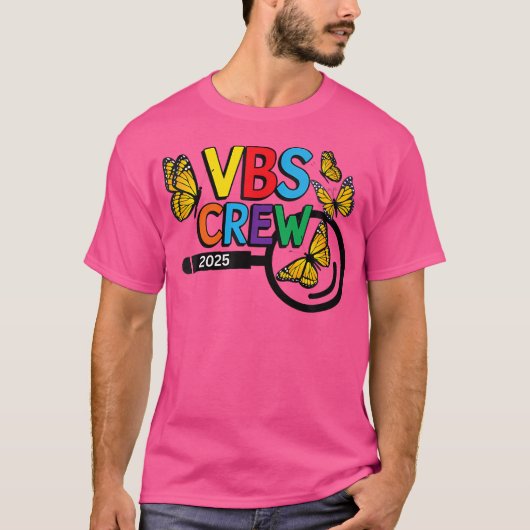 Wo Vbs 2025 Magnified Vacation Bible School Butter T-shirt (Voorkant)