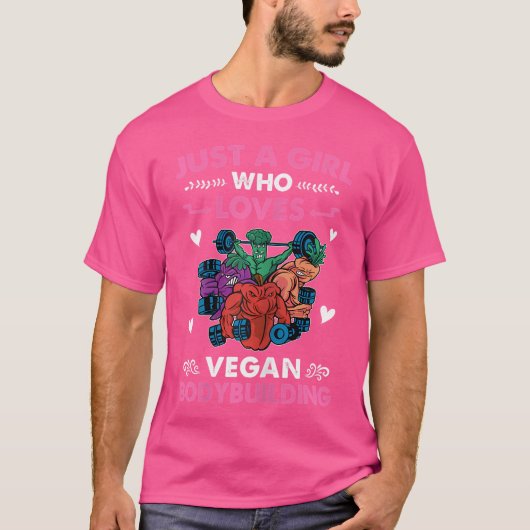 Wo Vegan Bodybuilding T-shirt (Voorkant)