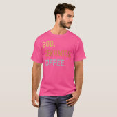 Wo Vintages Ceramics And Coffee Distressed T-shirt (Voorkant volledig)