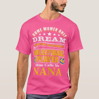 Wo Volleybal Trots Volleybal Nana T-shirt