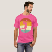 Wo Volleybalspeler T-shirt (Voorkant volledig)