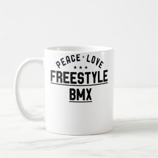 Wo Vrede Liefde FreeBmx FreeBmx Rijder Koffiemok