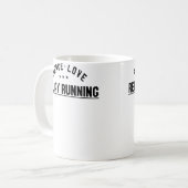 Wo Vrede Liefde Relay Hardlopen Relay Hardloper Koffiemok (Voorkant links)