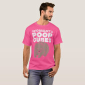 Wo Wombats Poop Cubes T-shirt (Voorkant volledig)
