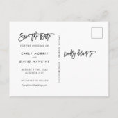 Woah! Het hand Verlaten Manuscript van de Borstel  Aankondigingskaart (Achterkant)