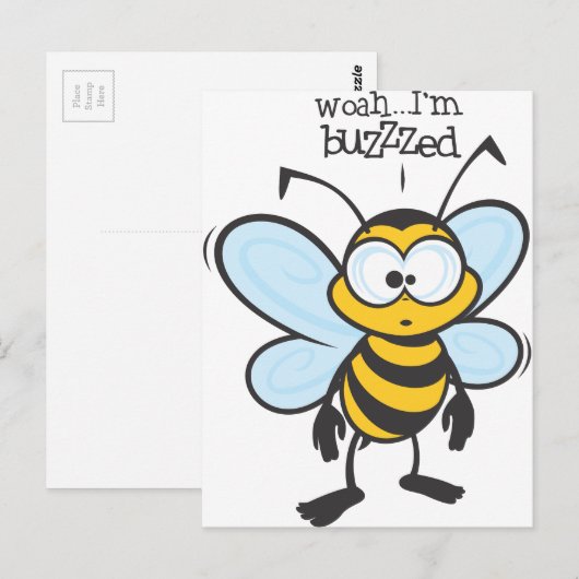 Woah - Ik ben versteld (verward) Briefkaart (Voorkant / Achterkant)