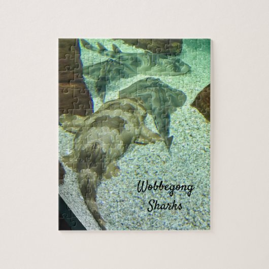 Wobbegong Sharks Legpuzzel (Verticaal)