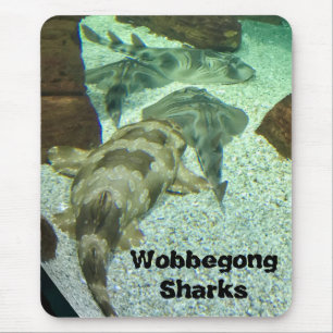 Wobbegong Sharks Muismat