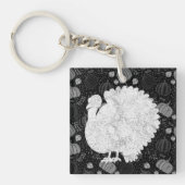 Wobbel tot je Wankelt Grappige Thanksgiving Sleutelhanger (Voorkant)