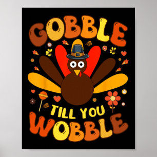 Wobbel tot je wiebelt poster