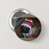 Wobbie-Beer Ronde Button 5,7 Cm (Voorkant /achterkant)