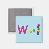 Wobble Fridge Magnet (Voorkant / Achterkant)