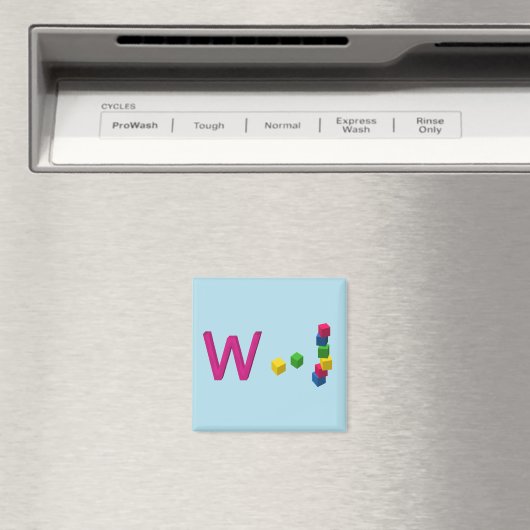 Wobble Fridge Magnet (Insitu (Vaatwasser))