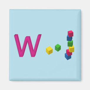 Wobble Fridge Magnet