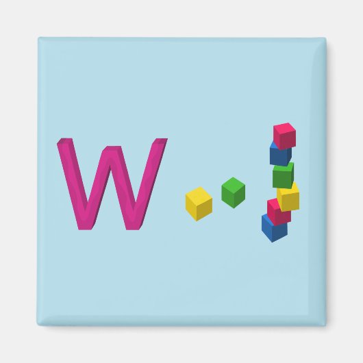Wobble Fridge Magnet (Voorkant)