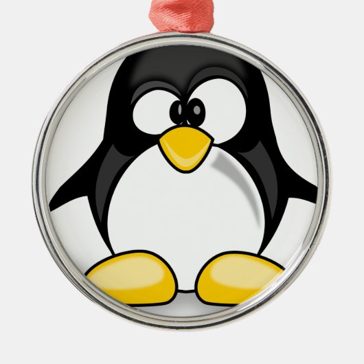 Wobble Pete Metalen Ornament (Voorkant)