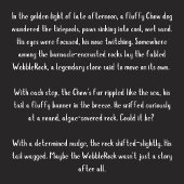 WOBBLE-ROCK Chow dog waterverf batik Hoodie