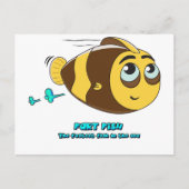 Wobblefin Fart Fish Briefkaart (Voorkant)