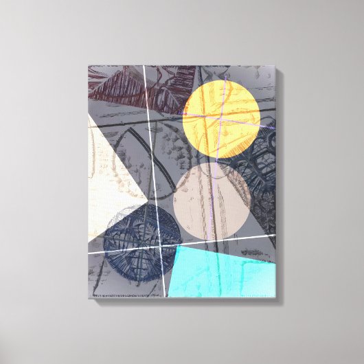 Wobby Sobby Memphis Canvas Afdruk (Voorkant)