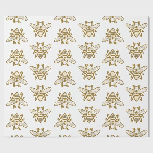 WOC Bee Logo Cadeaupapier (Vlak)