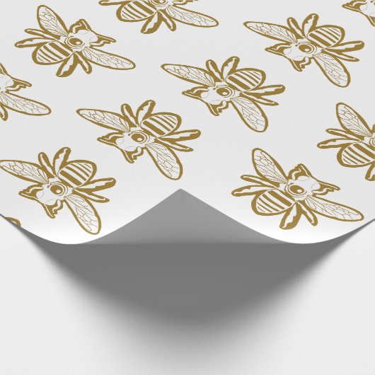 WOC Bee Logo Cadeaupapier (Hoek)